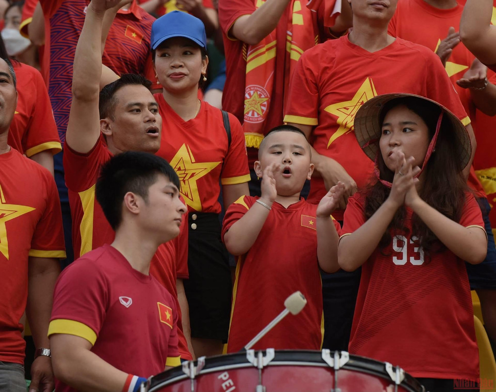 (Ảnh: Trần Hải) Những khoảnh khắc ấn tượng trận chung kết bóng đá nữ SEA Games 31 Việt Nam-Thái Lan -1