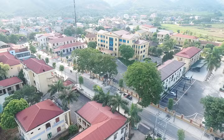Thị trấn Yên Lập ngày càng đổi mới.