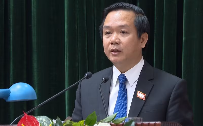 Tân Chủ tịch UBND tỉnh Ninh Bình Phạm Quang Ngọc.