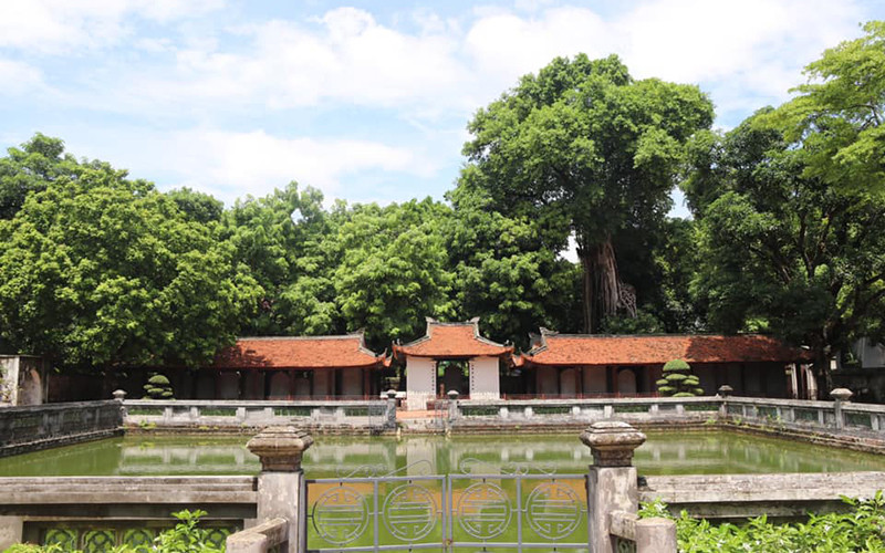 Di tích Văn Miếu - Quốc Tử Giám đang chờ ngày được mở cửa chính thức.