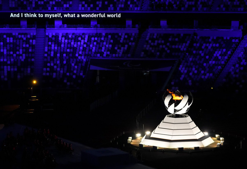 Rực rỡ sắc màu lễ bế mạc Paralympic Tokyo 2020 ảnh 17 Rực rỡ sắc màu lễ bế mạc Paralympic Tokyo 2020 -0