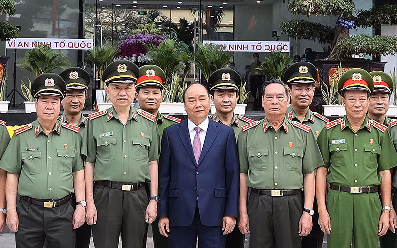 Thủ tướng Nguyễn Xuân Phúc và các đại biểu dự hội nghị. Ảnh: Thống Nhất (TTXVN)