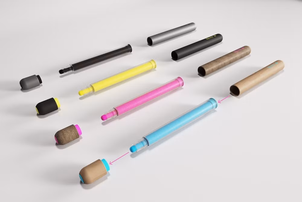 Bút phân hủy được đầu tiên trên thế giới -0