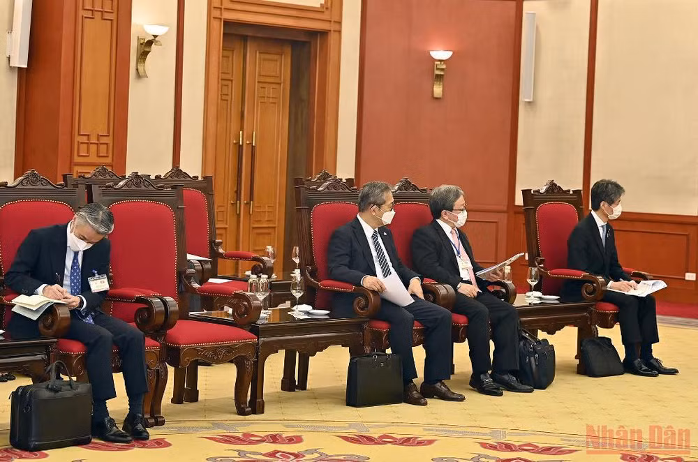 Tổng Bí thư Nguyễn Phú Trọng tiếp Thủ tướng Nhật Bản Kishida Fumio -0