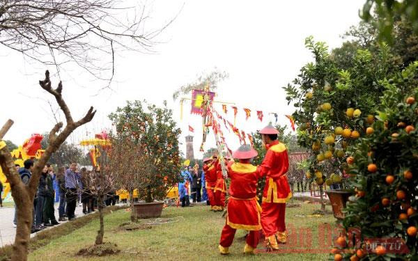Lễ Thượng tiêu tại Hoàng thành Thăng Long năm 2017. Ảnh: NGÔ VƯƠNG ANH. Khám phá Tết cung đình -0