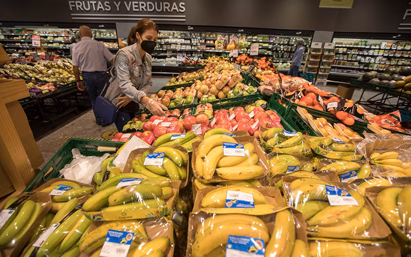 Một siêu thị tại thủ đô Madrid, Tây Ban Nha. (Ảnh: elpais.com)