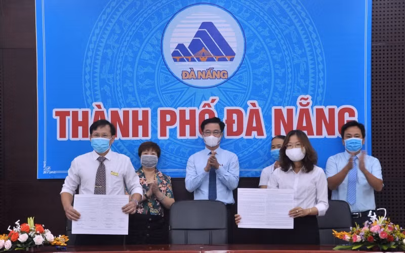 Các đơn vị ký kết trực tiếp triển khai dự án tại Đà Nẵng.
