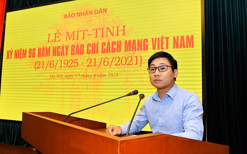 Lễ kỷ niệm 96 năm Ngày Báo chí Cách mạng Việt Nam -0