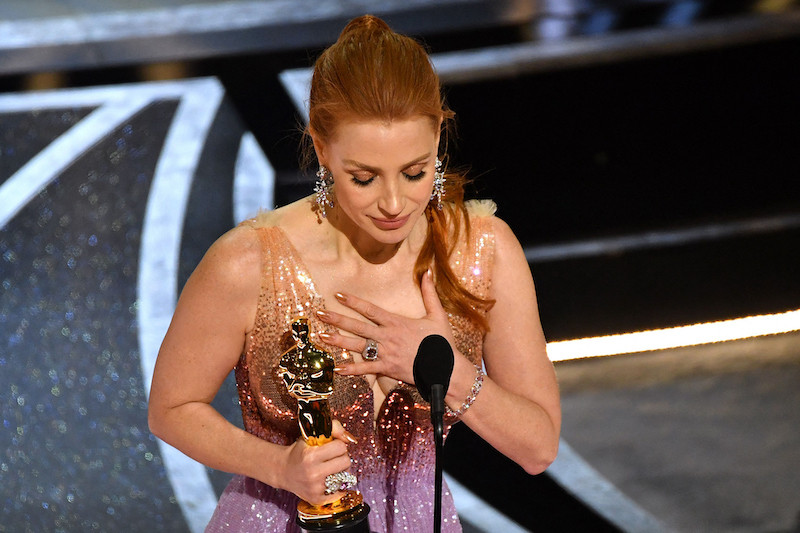 (Ảnh: CNN/AFP/Getty Images) Jessica Chastain giành giải Nữ diễn viên chính xuất sắc nhất -0