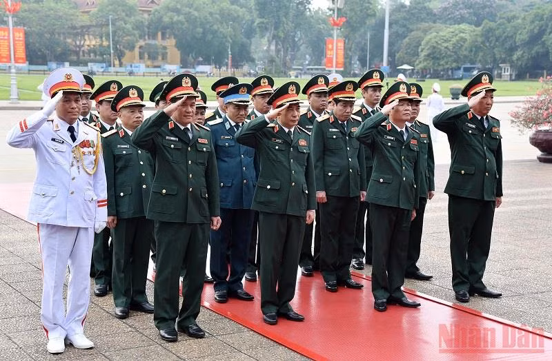 Lãnh đạo Đảng, Nhà nước vào Lăng viếng Chủ tịch Hồ Chí Minh -1