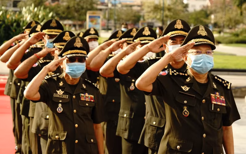 Hoạt động kỷ niệm 76 năm Ngày thành lập Quân đội Nhân dân Việt Nam tại Campuchia -0