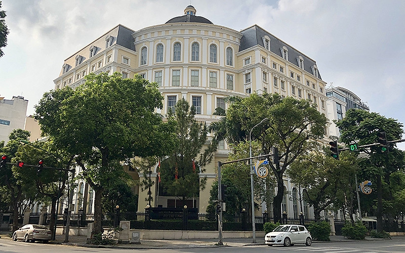 Trụ sở Bộ Tài chính (Ảnh: Duy Linh)