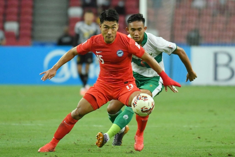 Tiền vệ gốc Hàn Quốc, Song Ui Young là nhân tố gây đột biến của Singapore. (Ảnh: Getty).