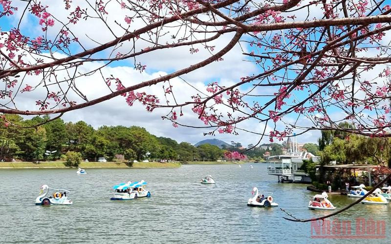 Một góc hồ Xuân Hương, Đà Lạt (Ảnh: BND)