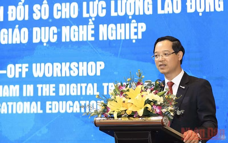 Thúc đẩy chuyển đổi số cho học sinh, sinh viên và người lao động -0