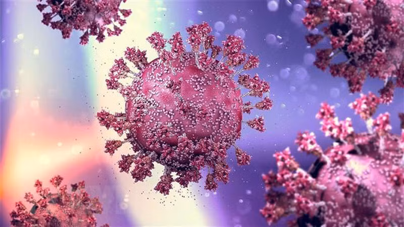 Hình ảnh mô phỏng virus SARS-CoV-2 gây bệnh Covid-19. (Ảnh: MedPage Today/TTXVN)