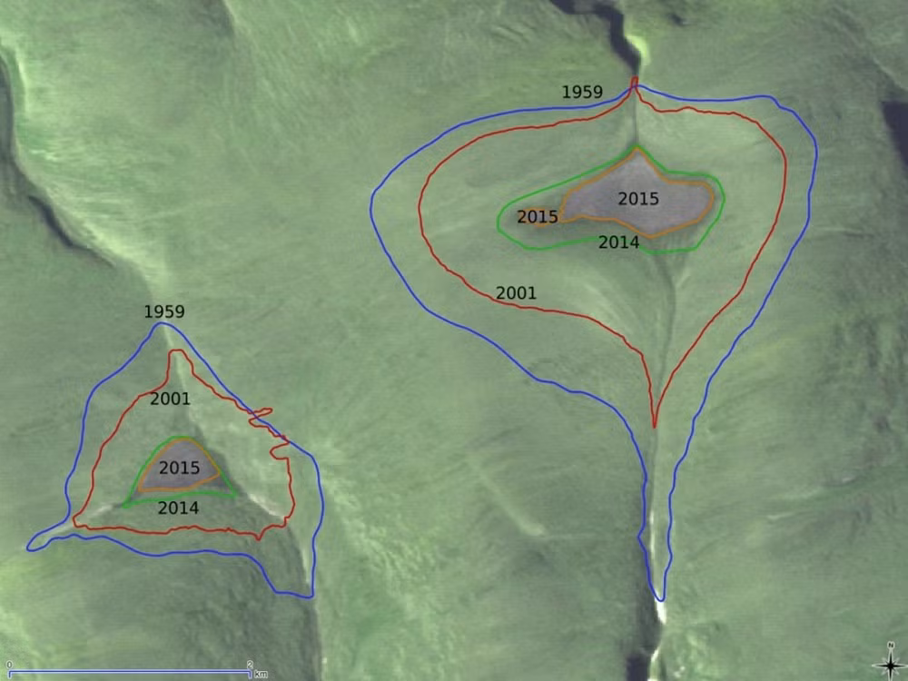 Hai chỏm băng của Canada đã biến mất hoàn toàn khỏi Bắc Cực -0