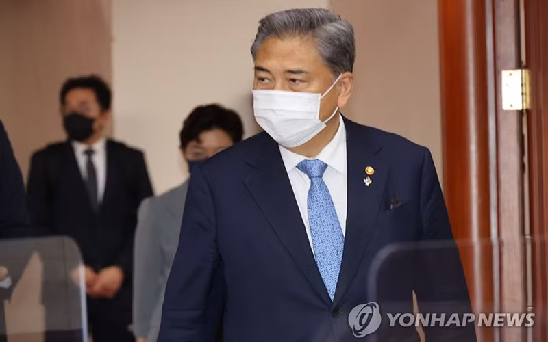 Ngoại trưởng Hàn Quốc Park Jin. (Ảnh: Yonhap)