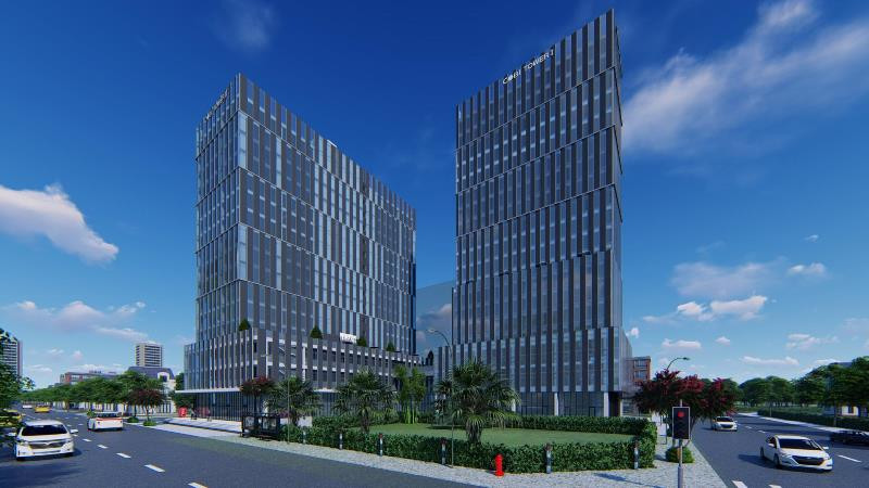 Dự án Cobi Tower tại quận 7, TP Hồ Chí Minh do BM Windows thi công nhôm kính, mặt dựng. BM Windows vào tốp 27 trong ngành xây dựng theo VNR500 năm 2020 -0