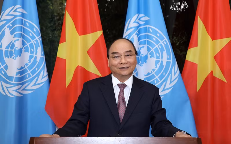 Thủ tướng Chính phủ Nguyễn Xuân Phúc. (Ảnh: Bộ Ngoại giao Việt Nam)