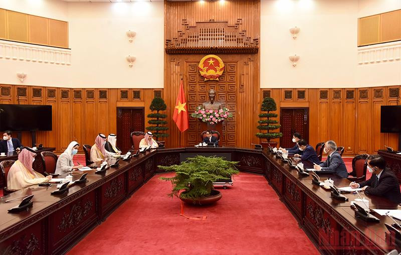(Ảnh: TRẦN HẢI) Việt Nam và Saudi Arabia có nhiều tiềm năng to lớn thúc đẩy hơn nữa hợp tác trong nhiều lĩnh vực -0