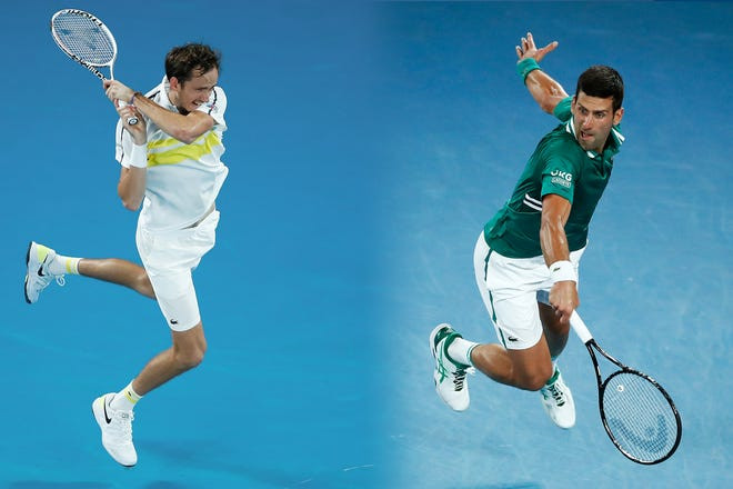 Medvedev nhiều lần mắc lỗi không đáng có. Thắng áp đảo Medvedev, Djokovic lần thứ chín đăng quang Australia mở rộng -0
