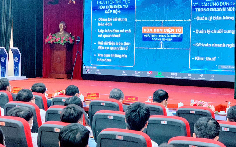 Tập huấn cho cán bộ Cục Thuế Hải Phòng về triển khai Hệ thống Hóa đơn điện tử. Hơn 17 nghìn doanh nghiệp tại Hải Phòng đăng ký sử dụng hóa đơn điện tử -0