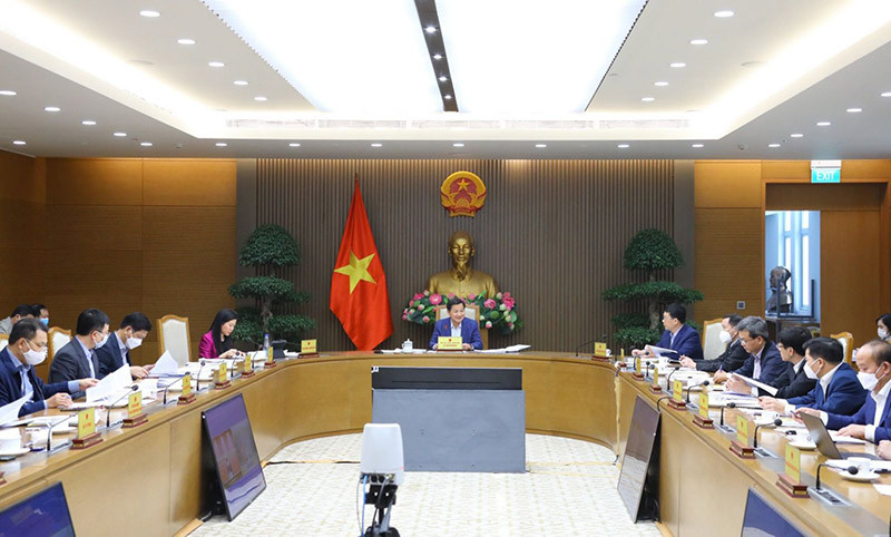 Quang cảnh cuộc họp. Phải chắt chiu, sử dụng hiệu quả từng đồng vốn để góp phần thúc đẩy tăng trưởng -0