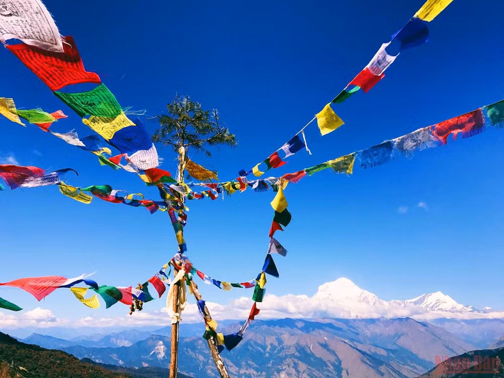 Sắc thu rực rỡ ở Nepal -1