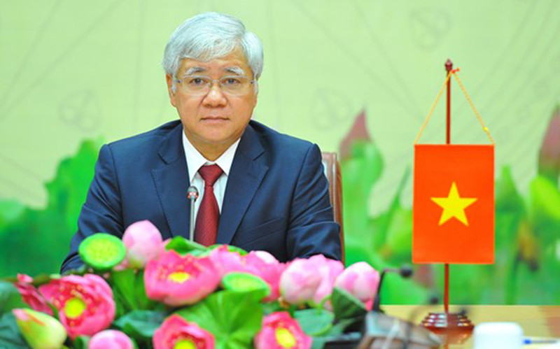 Đồng chí Đỗ Văn Chiến, Bí thư Trung ương Đảng, Chủ tịch Ủy ban Trung ương Mặt trận Tổ quốc Việt Nam. 