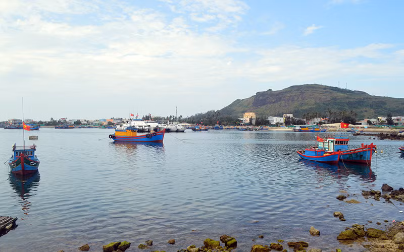 Dở dang dự án vũng neo đậu tàu thuyền Lý Sơn (giai đoạn 2).