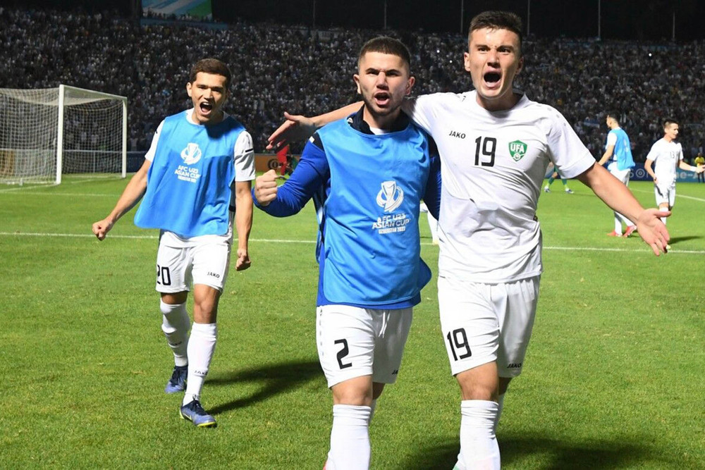 U23 Uzbekistan chiến thắng quả cảm ở loạt sút luân lưu khi hòa 2-2 U23 Iraq sau 120 phút thi đấu. (Ảnh: AFC) Australia và Uzbekistan vào Bán kết U23 châu Á 2022 -0
