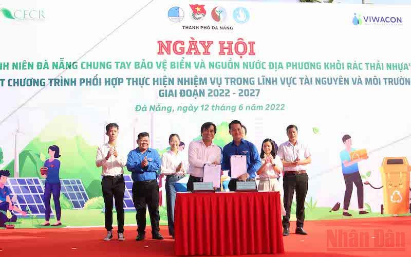 Ký kết phối hợp bảo vệ môi trường giữa Sở Tài nguyên và Môi trường thành phố Đà Nẵng và Thành Đoàn Đà Nẵng. Ký kết phối hợp bảo vệ môi trường -0