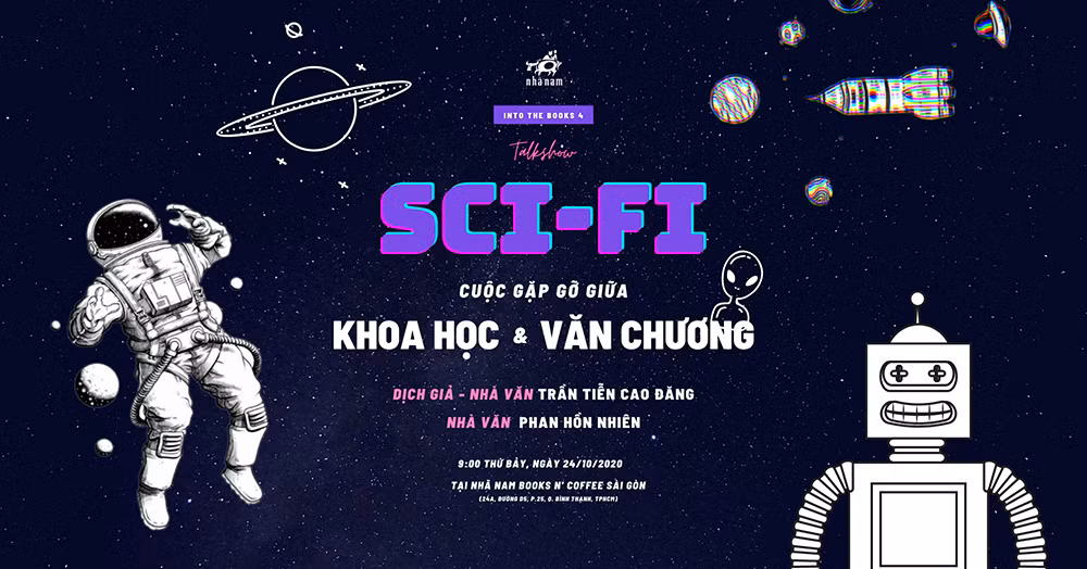 Tọa đàm “Sci-fi – Cuộc gặp gỡ giữa khoa học và  văn chương”