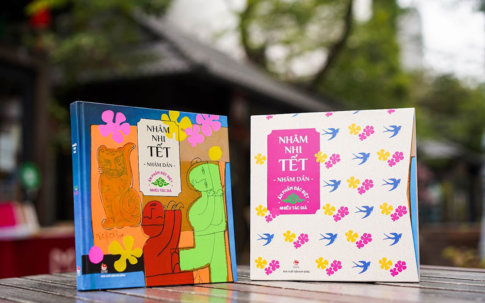 Bộ "Nhâm nhi Tết" của Nhà xuất bản Kim Đồng. (Ảnh: Kim Đồng) Sách Tết “đến hẹn lại lên” -0