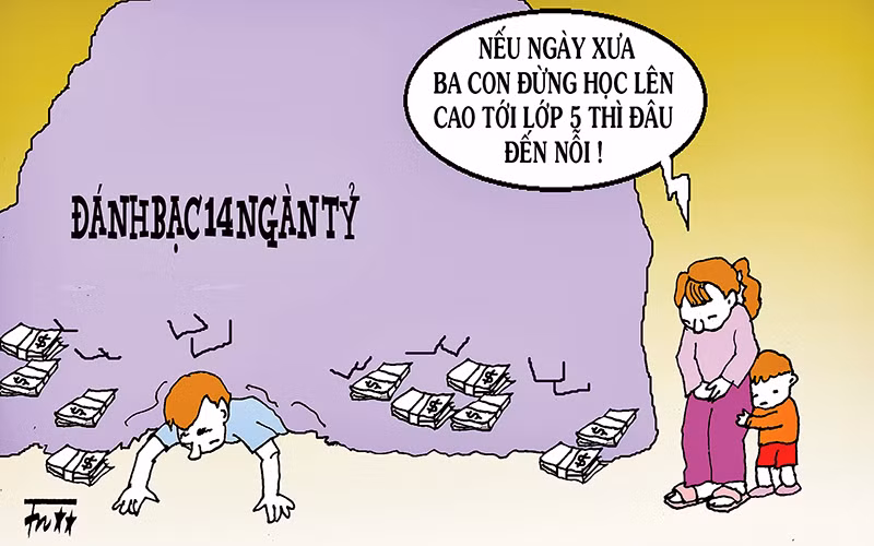 Cờ bạc là bác thằng bần -0