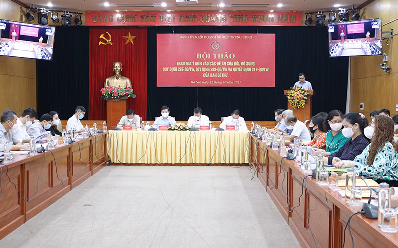 Quang cảnh hội thảo.