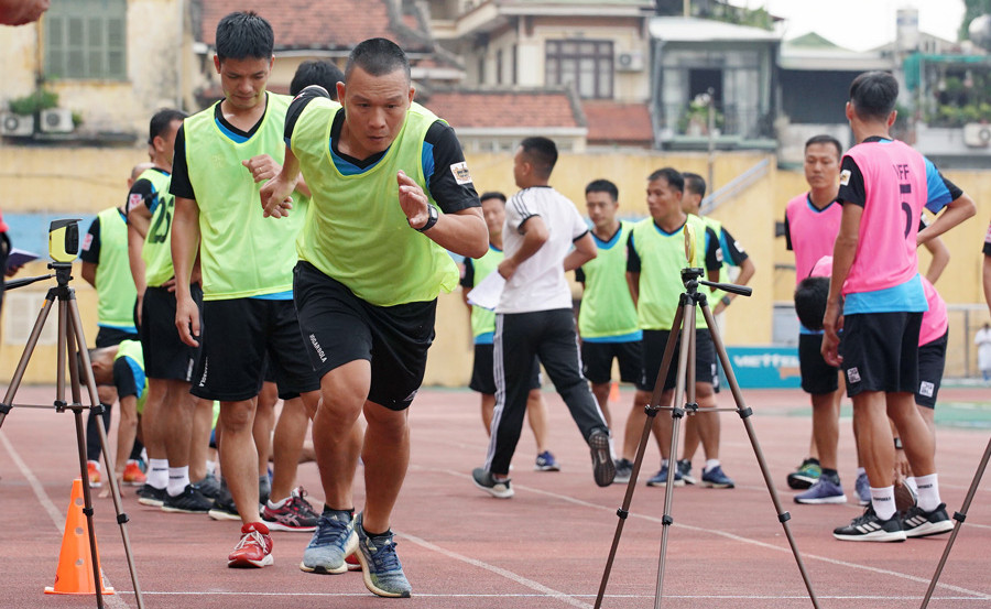 Các bài kiểm tra được thực hiện theo đúng quy định của FIFA. (Ảnh: VFF)