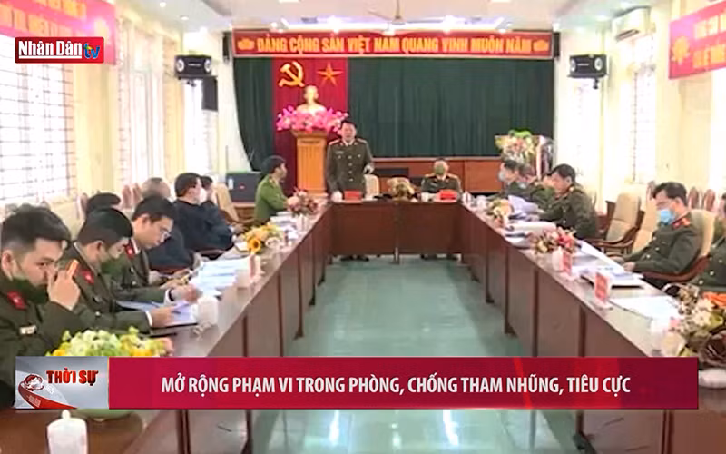 Mở rộng phạm vi trong phòng, chống tham nhũng, tiêu cực