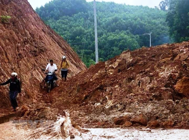 Nguy cơ lũ quét, sạt lở đất tại các tỉnh miền núi. (Ảnh minh họa).