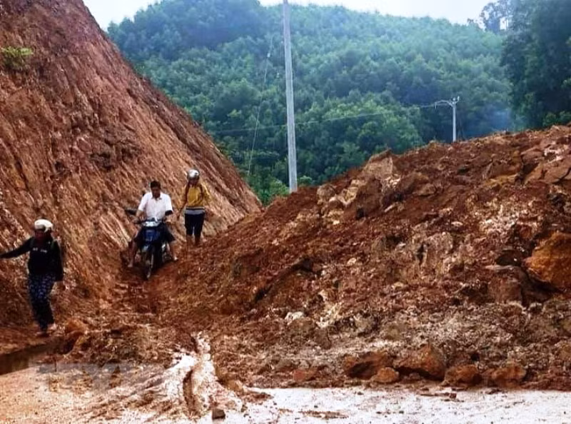 Nguy cơ lũ quét, sạt lở đất tại các tỉnh miền núi. (Ảnh minh họa).