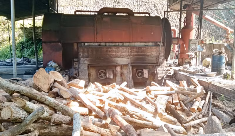 Xưởng sản xuất dầu DO gây ô nhiễm môi trường -0