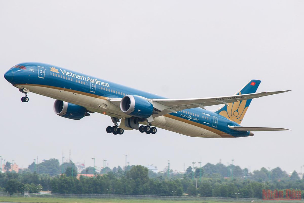 Vietnam Airlines đã sẵn sàng các chuyến bay đưa công dân Việt Nam tại Ukraine về nước. (Ảnh: THÀNH Đ)