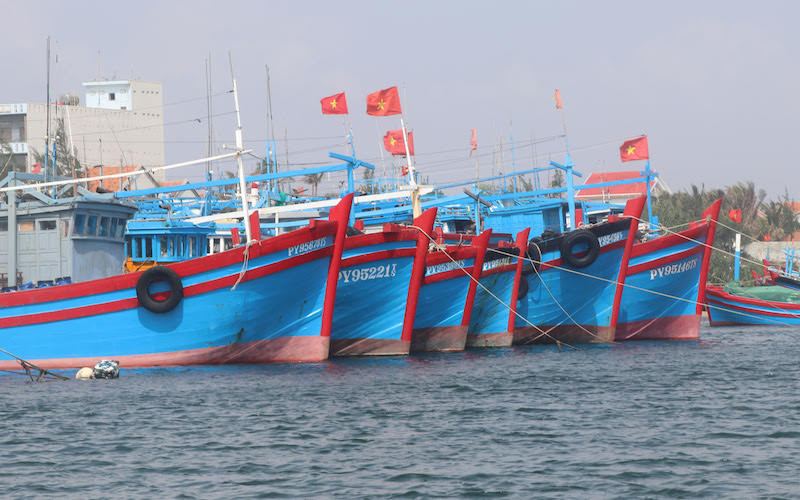 Tỉnh Phú Yên có 4.096 tàu cá với hơn 20.000 lao động nghề biển. Các địa phương chủ động ứng phó bão số 5 -0