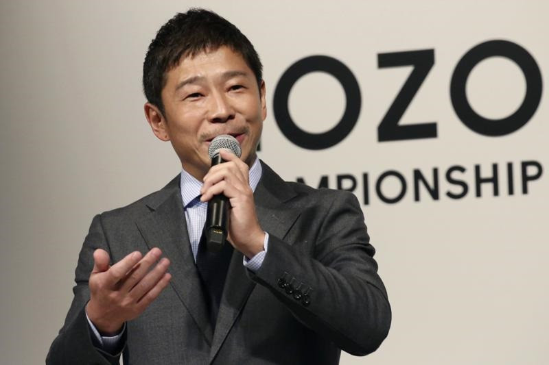 Ông Yusaku Maezawa. Ảnh: AP.