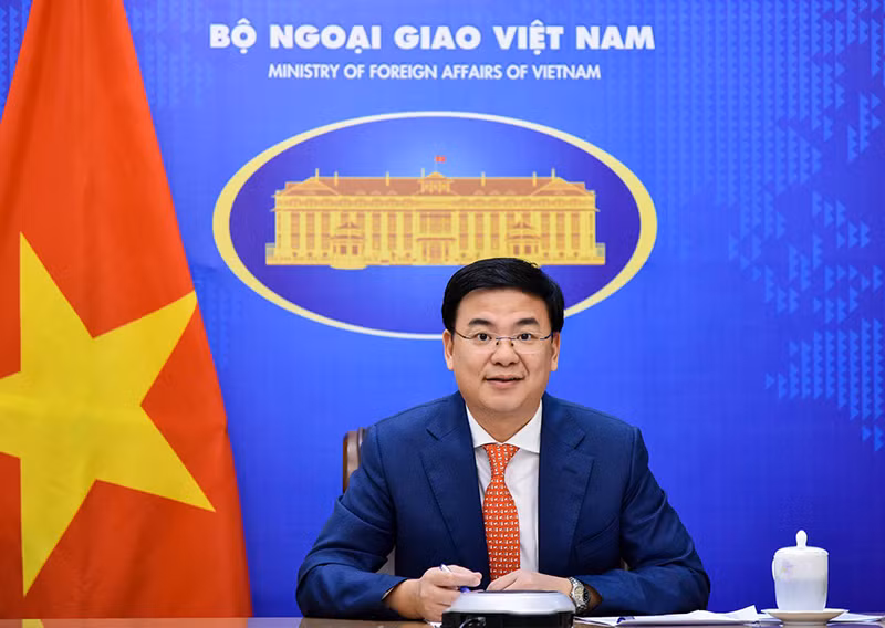 Thứ trưởng Bộ Ngoại giao Phạm Quang Hiệu. (Ảnh: Bộ Ngoại giao)