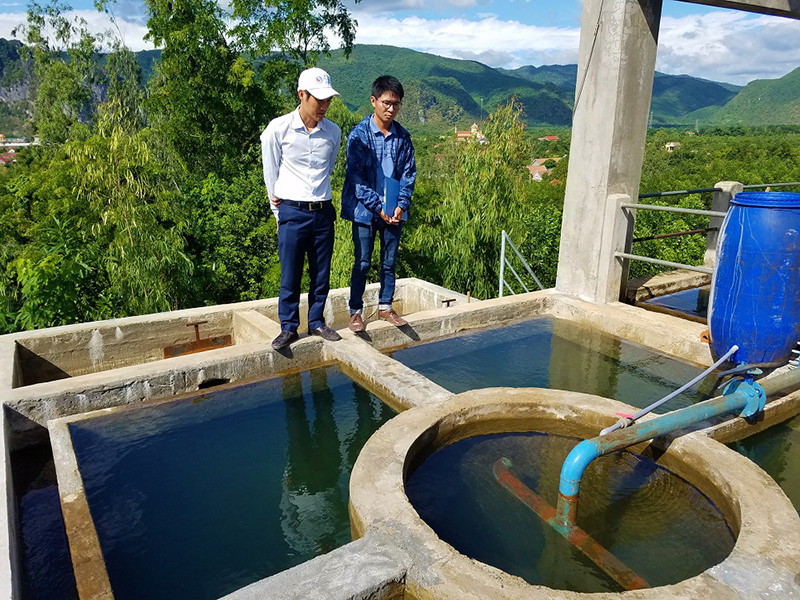 Xã Mai Hóa, huyện Tuyên Hóa (Quảng Bình) được cấp nước sạch từ công trình liên xã nên nguồn nước ổn định, chất lượng bảo đảm. Nâng chất lượng tiêu chí môi trường trong xây dựng nông thôn mới -0