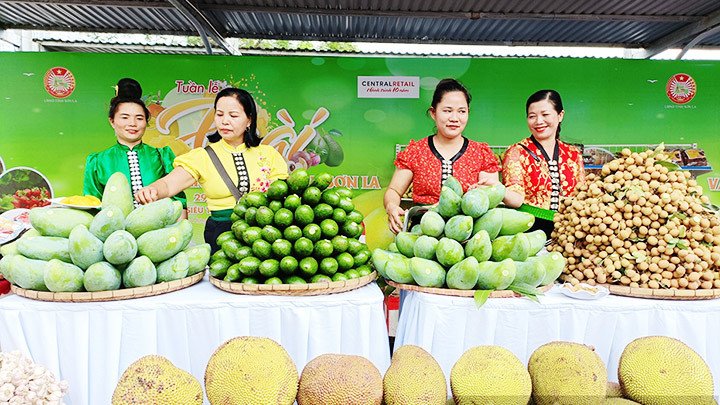 Nông sản Sơn La tại Hà Nội