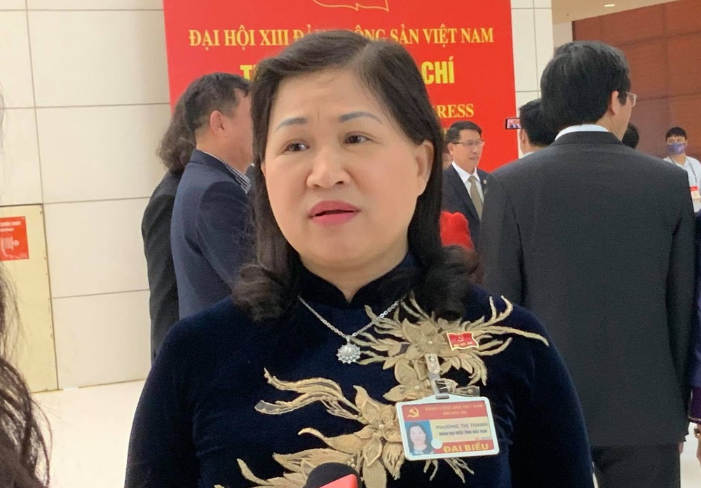 Tâm huyết của đại biểu nữ dân tộc thiểu số tại Đại hội XIII ảnh 1 Tâm huyết của đại biểu nữ dân tộc thiểu số tại Đại hội XIII -0