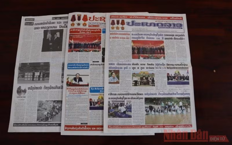 Báo chí Lào: Quan hệ Việt Nam - Lào ngày càng đi vào chiều sâu và hiệu quả -0